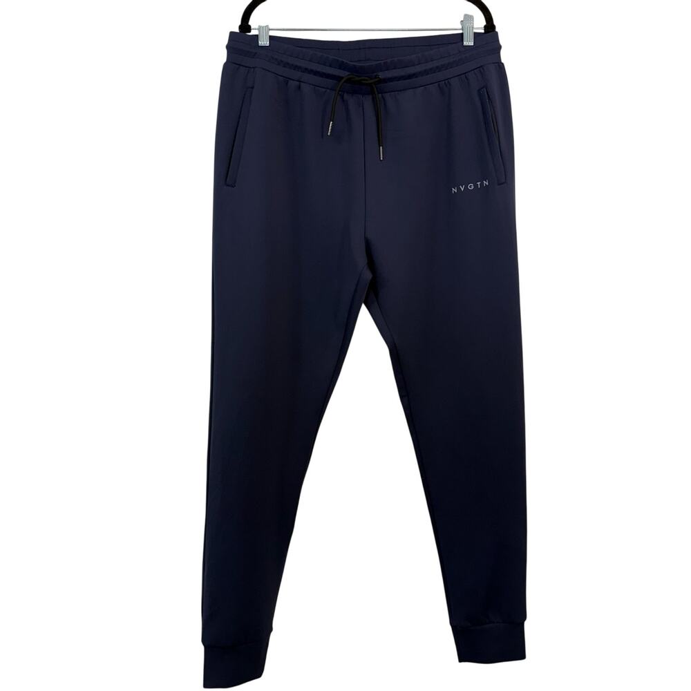 NVGTN Jogger Pants Navy Blue Men's XL 30" Inseam